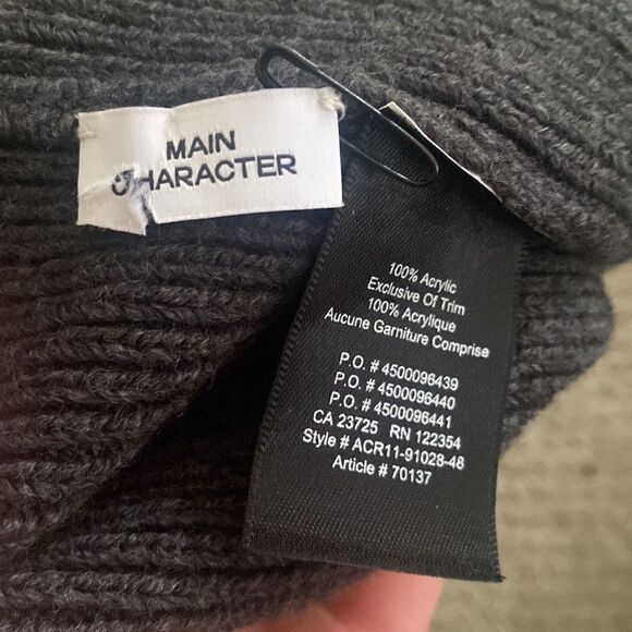 ⭐️HOST PICK⭐️ Main Character Grey Elana Beanie - Picture 6 of 6